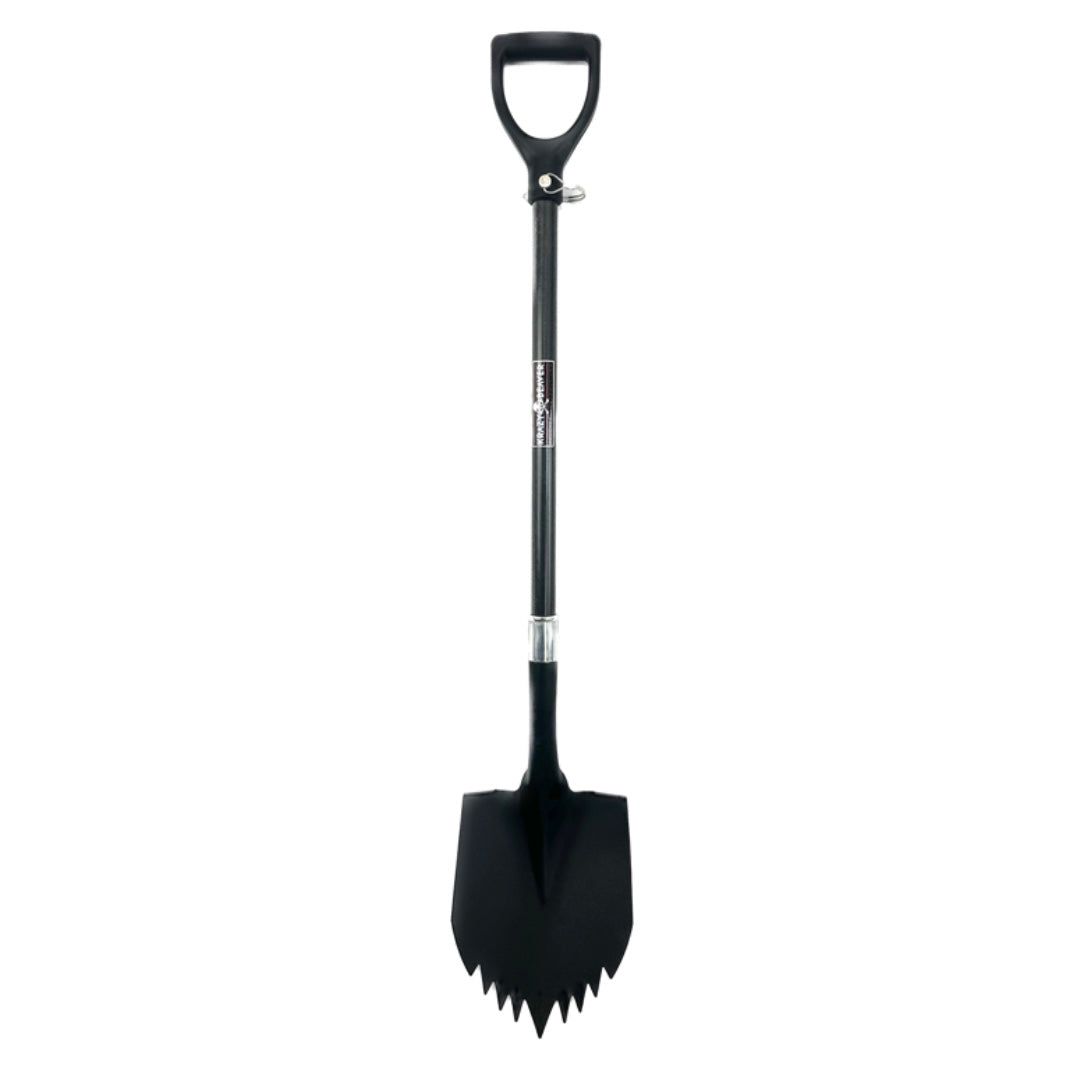 Krazy Beaver Shovel XL (Black Textured Head / Black Handle) Recovery Gear, Camping gear, Shovel, Camping Krazy Beaver Tools- Overland Kitted