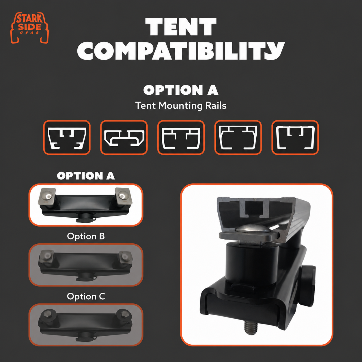 The Gatekeeper - Locking Tent Mount