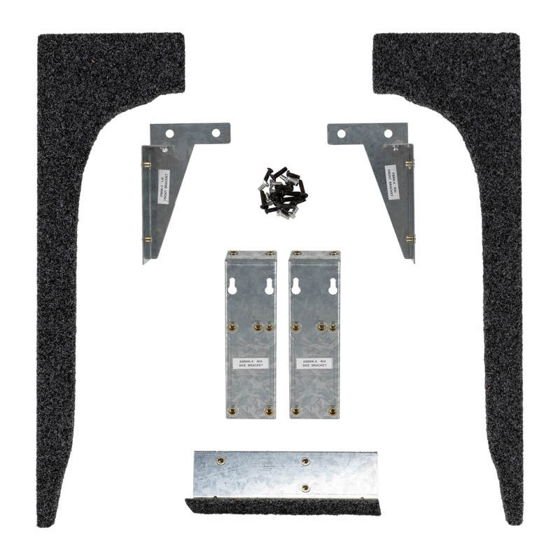 ARB roller drawer side floor kit in a 4-door Jeep Wrangler JK