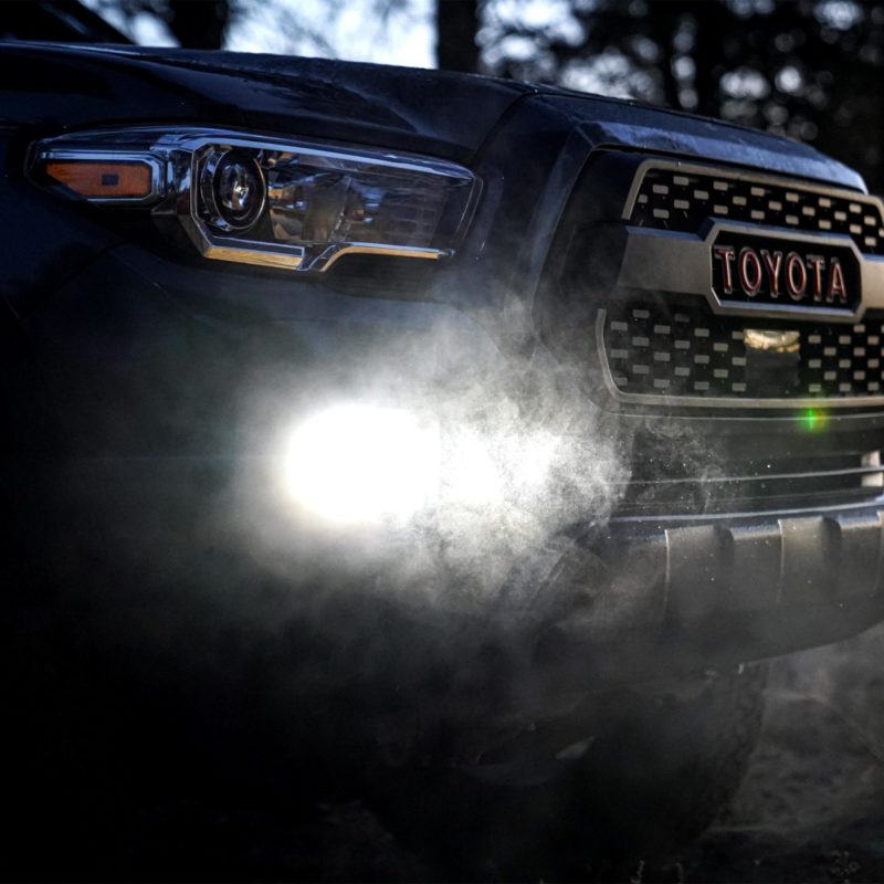 KC HiLiTES Fog Pocket Light Mount Kit 2012-2022 Toyota Tacoma / Tundra / 4Runner, detail view