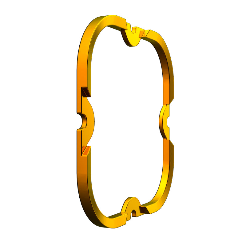 KC HiLiTES FLEX ERA 4 Color Bezel Ring Gold (Each), connection detail