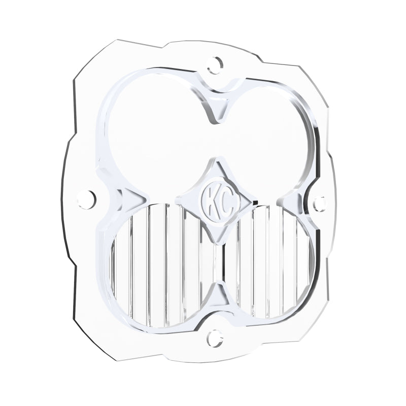 KC HiLiTES FLEX ERA 4 Replacement Lens - Combo Beam, Clear, detail view