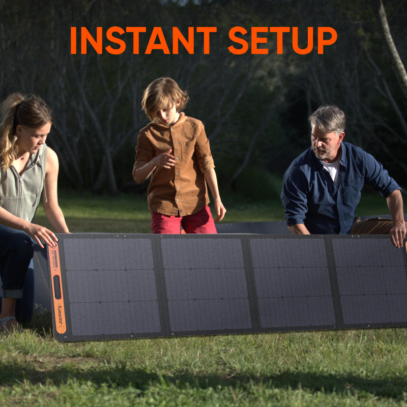 Jackery SolarSaga 200W Solar Panel Jackery- Overland Kitted