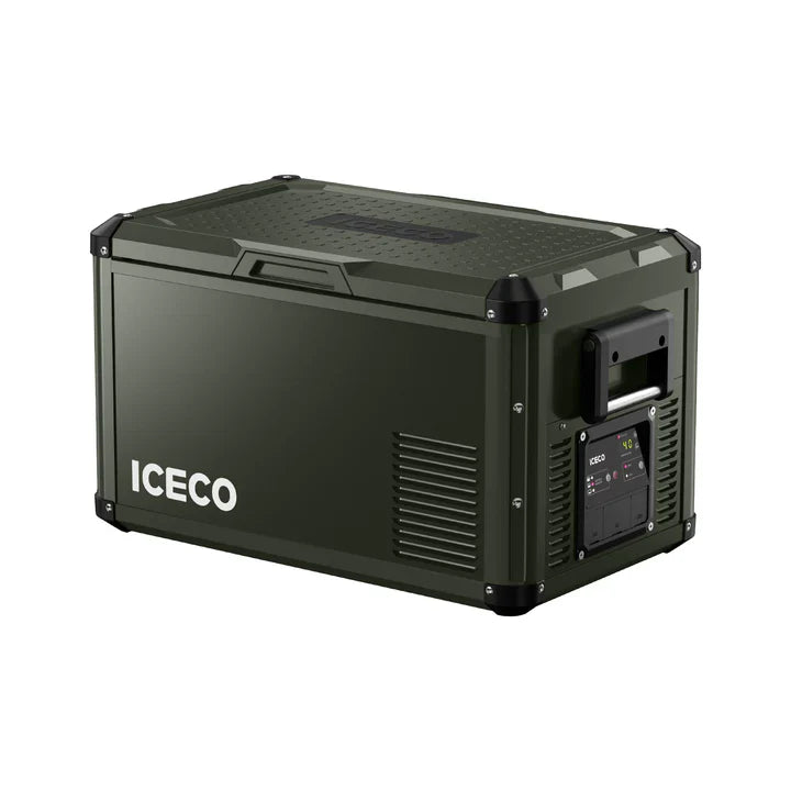 VL35ProS Single Zone Portable Fridge Freezer | ICECO | 35 LT Olive VL Pro Series ICECO- Overland Kitted