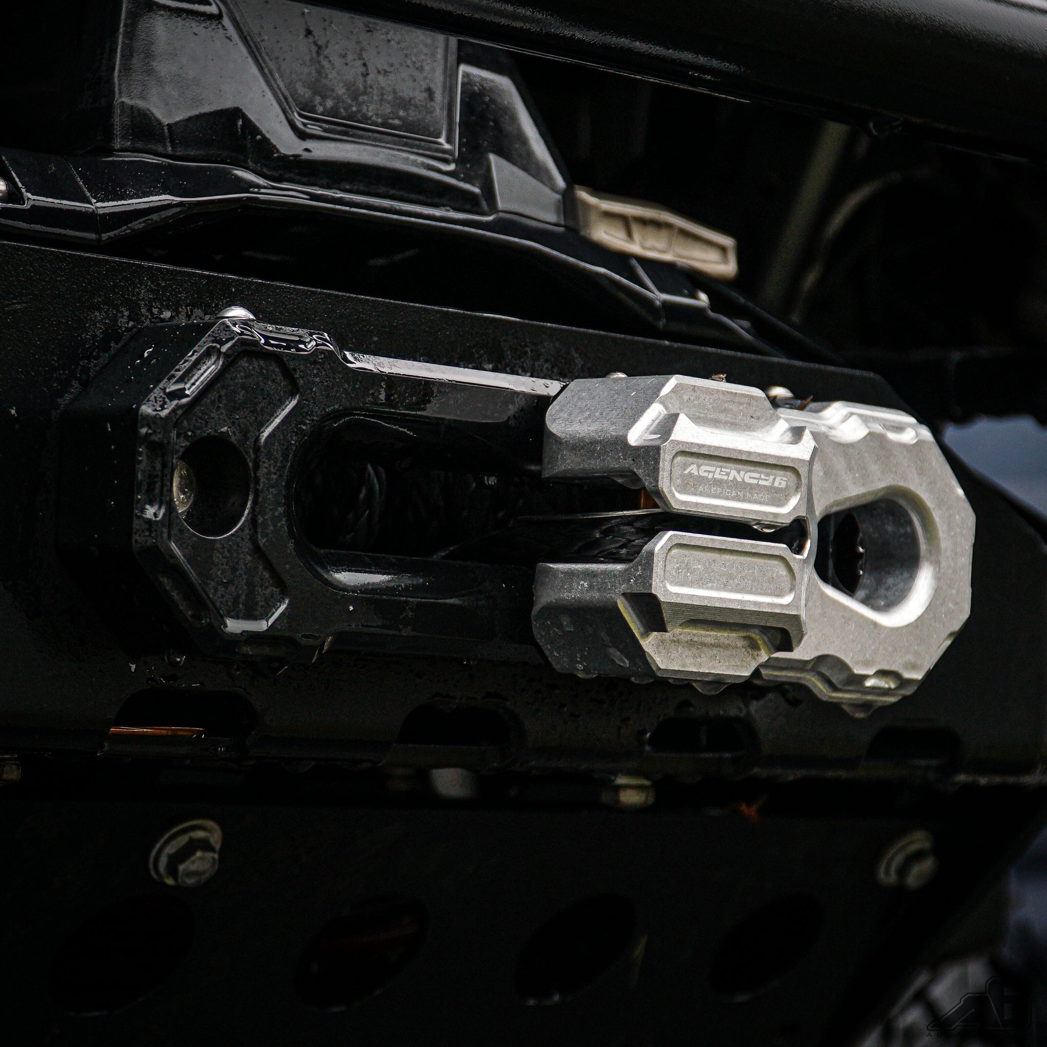 Billet Winch Shackle - RAW