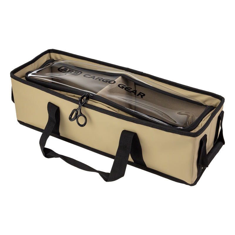 ARB medium cargo organizer bag with clear zip top and removable dividers