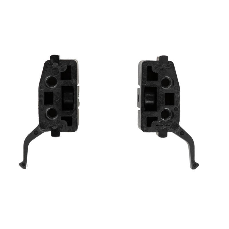ARB roller drawer stops — left and right hand pair detail