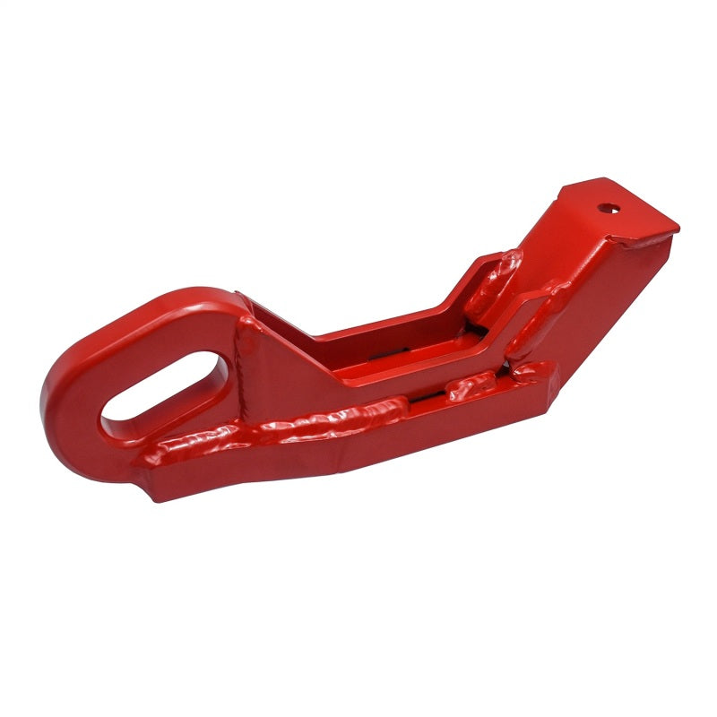 ARB recovery point shackle mounting hole close-up