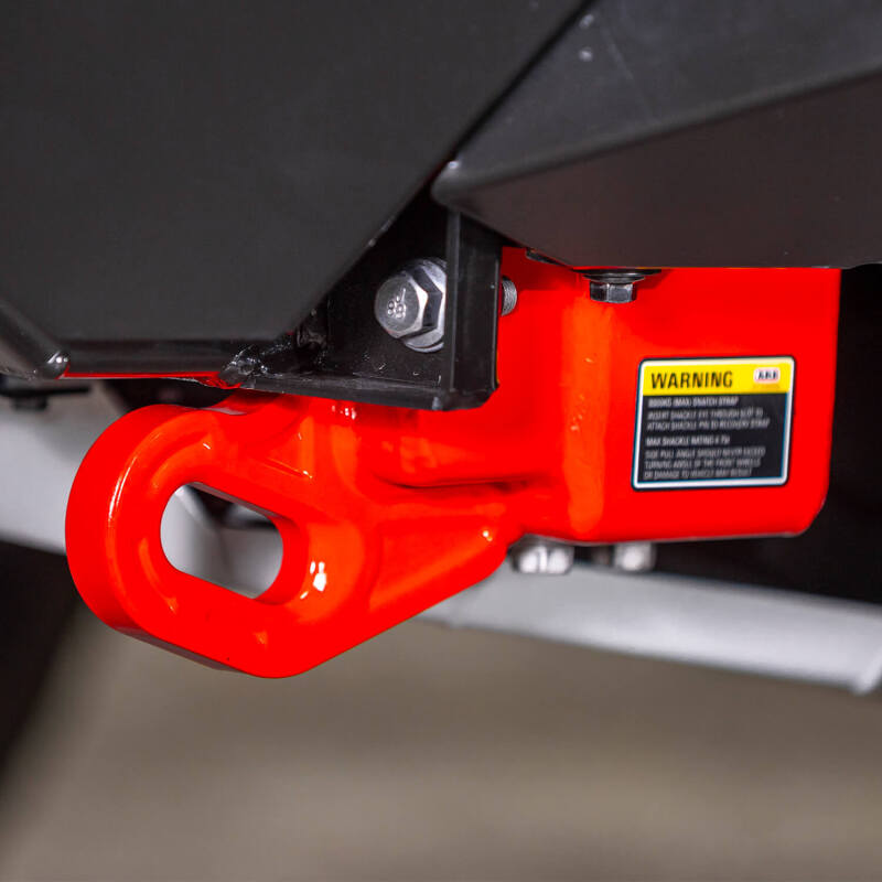 ARB Land Cruiser 250 LHS recovery point rated 17,600 lb to 35 degrees