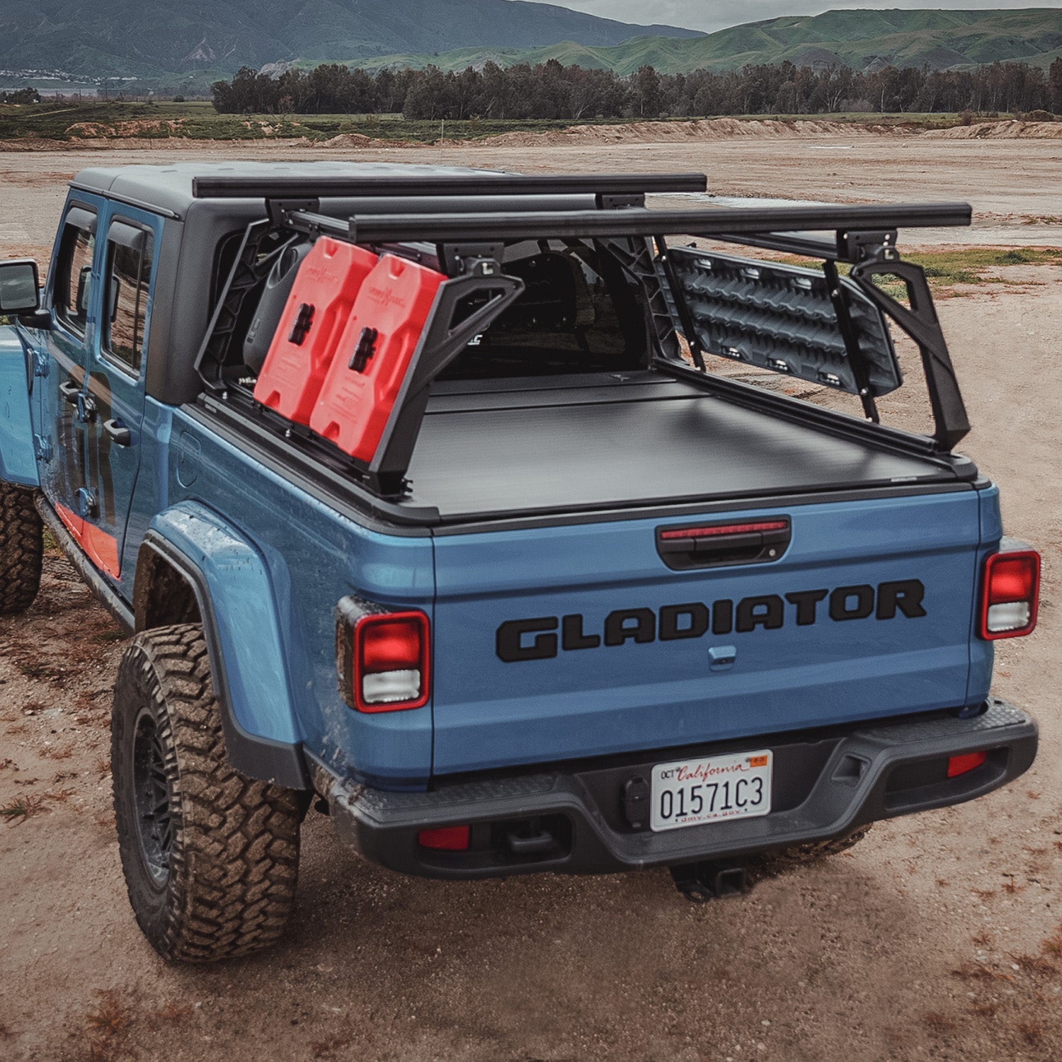 ACS FORGED TONNEAU - RACK ONLY - JEEP active-cargo-system Leitner Designs- Overland Kitted