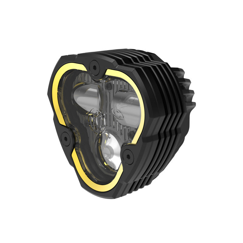 KC HiLiTES FLEX ERA 3 Dual Mode SAE Fog Lights - 2-Light Master Kit for Jeep Wrangler JL/Gladiator JT Sport Bumpers, detail view
