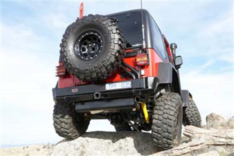 ARB 900kg tow rear bar for Jeep Wrangler TJ — studio view