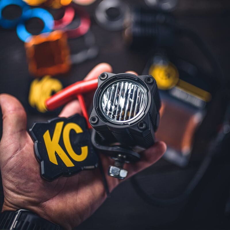 KC HiLiTES FLEX ERA 1 Replacement Lens (Spread Beam), detail view