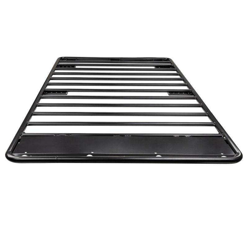 ARB 87x44 flat steel roof rack — welded frame corner detail