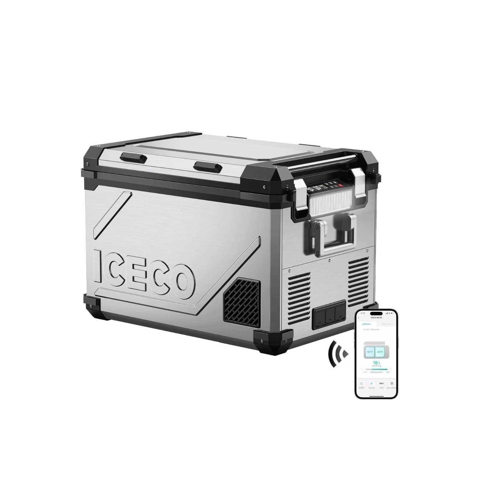 APL55 Dual Zone 12 Volt Fridge | ICECO | 55 LT