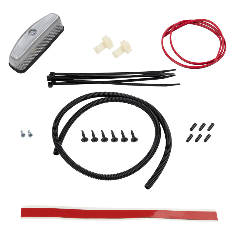 ARB license plate relocation kit with light