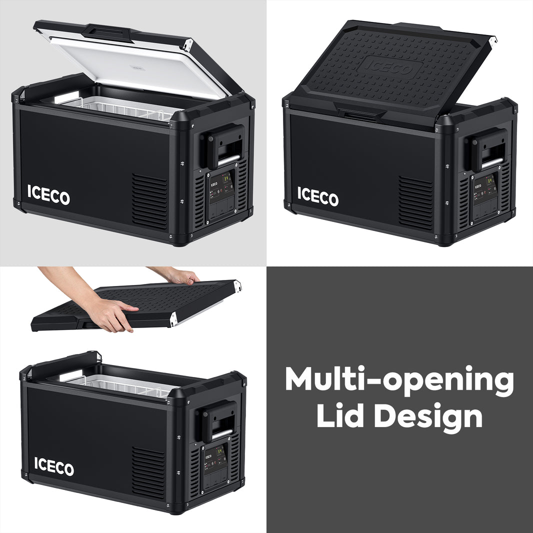 VL35ProS Single Zone Portable Fridge Freezer | ICECO | 35 LT VL Pro Series ICECO- Overland Kitted