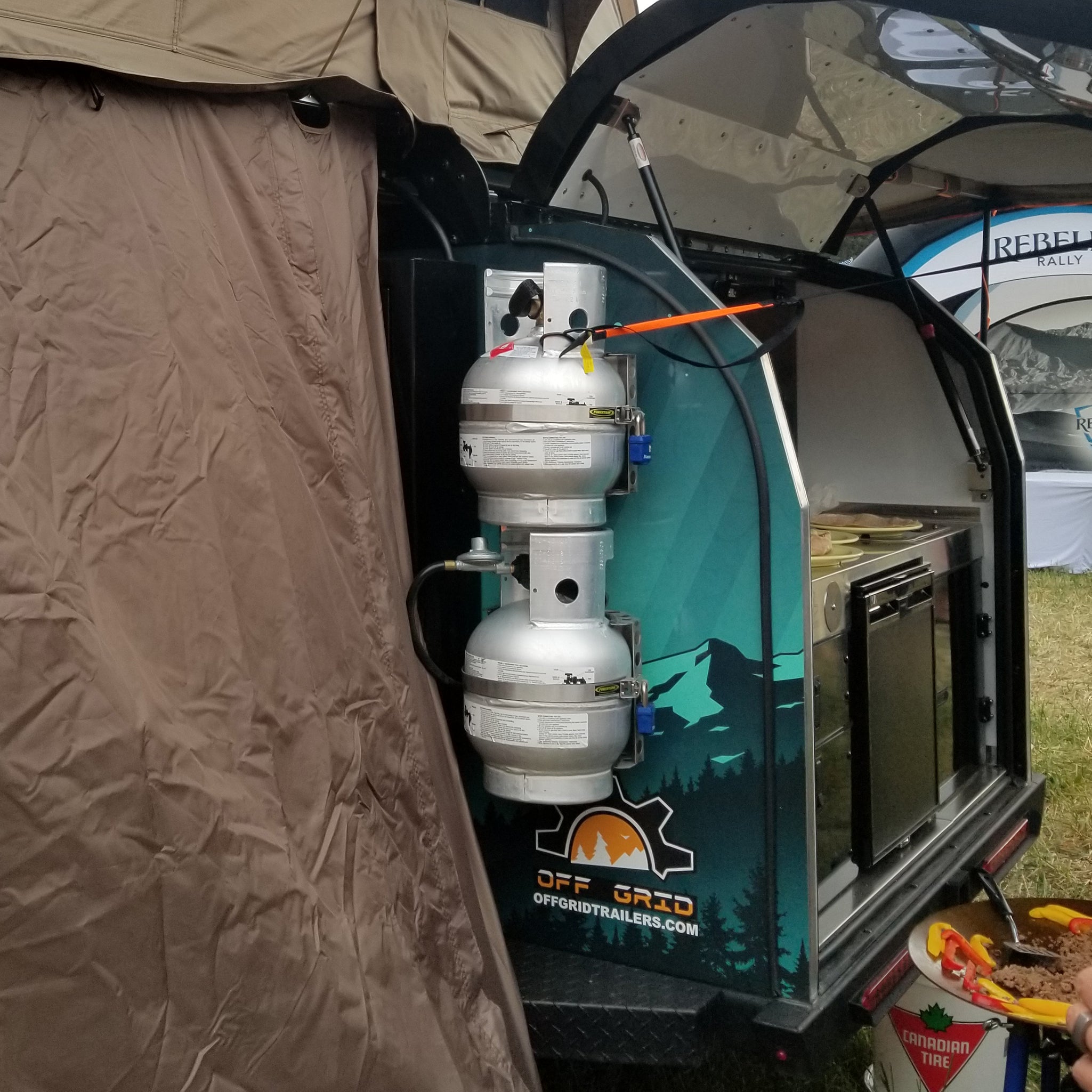 Gannett MARINE Bracket for 10 lb. Aluminum Propane Tank