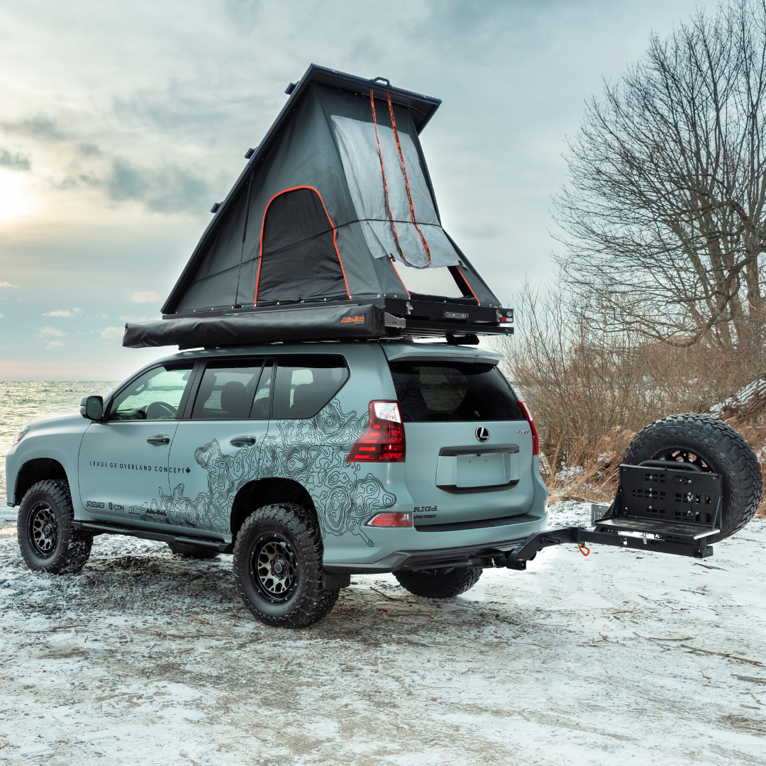 UltraSwing™ Multi-Fit Spare Tire Hitch Mount | RiGd Supply Vehicle RIGd Supply- Overland Kitted