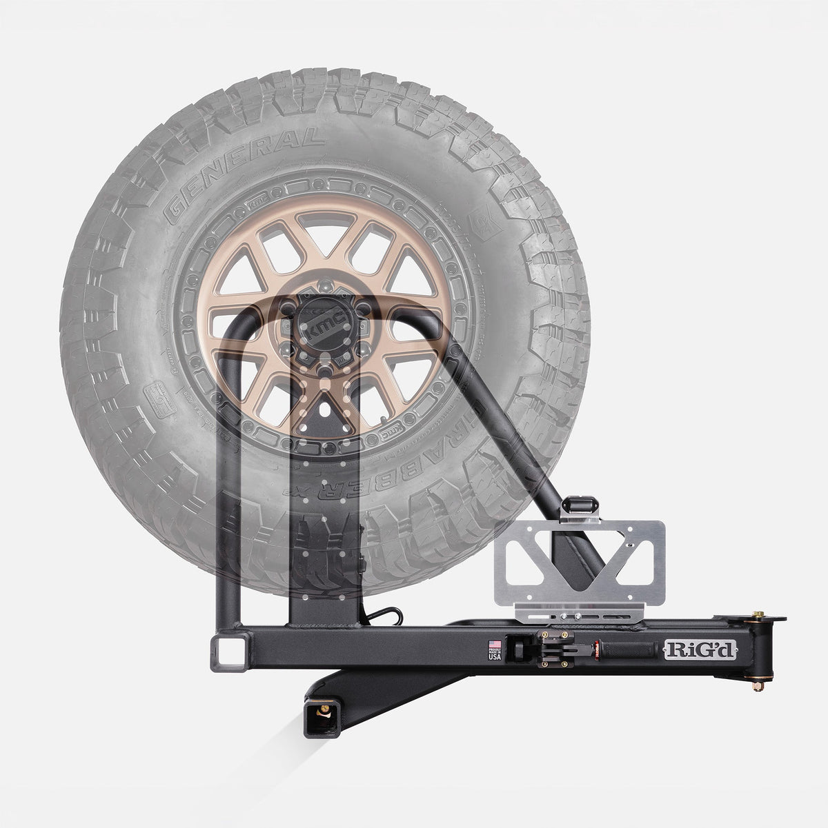 UltraSwing® Mega-Fit Spare Tire Hitch Mount | RiGd Supply