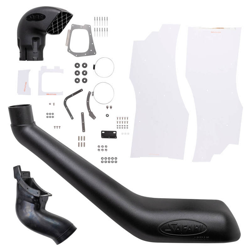 ARB Safari ARMAX snorkel ducting profile view