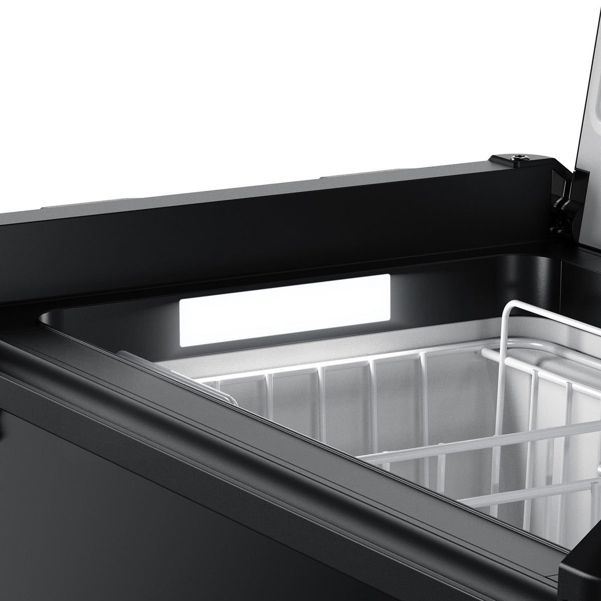 Close-up of the VL45Plus interior and side access opening