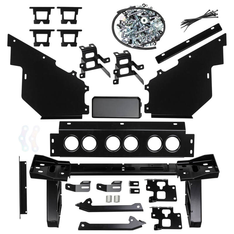 ARB Summit bull bar 3440520 — mounting and buffer detail