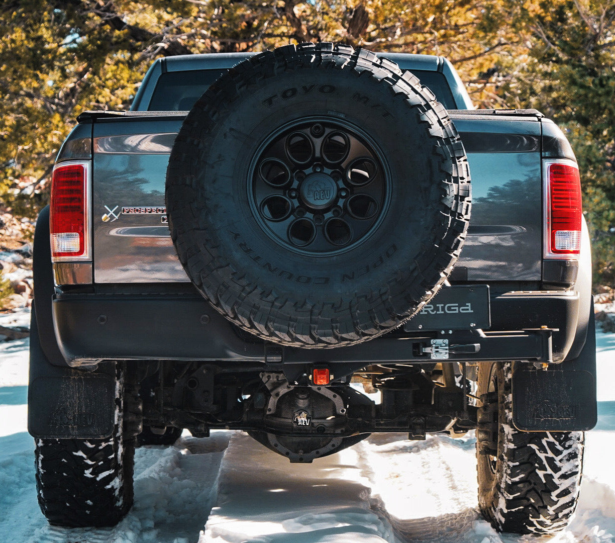 UltraSwing® Mega-Fit Spare Tire Hitch Mount | RiGd Supply Vehicle RIGd Supply- Overland Kitted