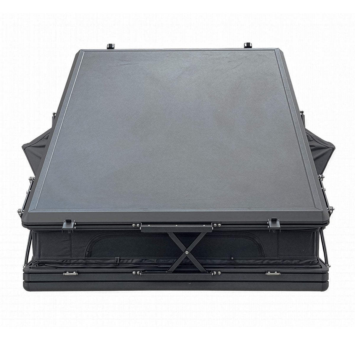 23ZERO Onyx Triple X roof top tent, close-up of the integrated LED lighting and power outlets