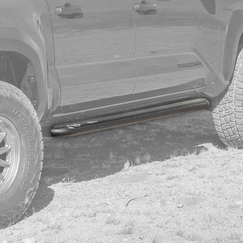ARB Summit step sliders textured tread step on Toyota Tacoma