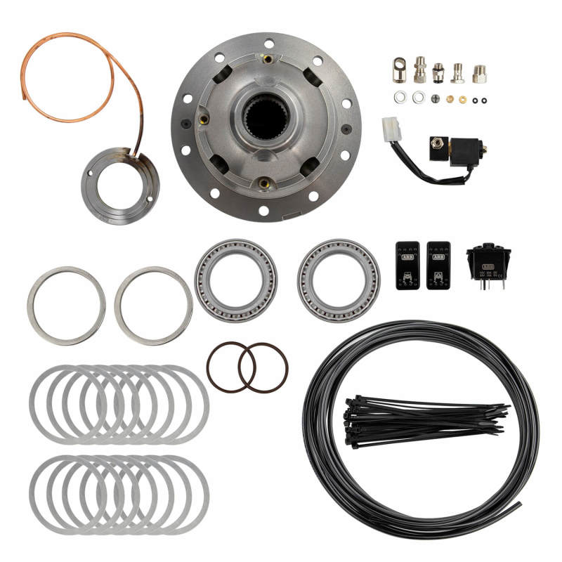 ARB Air Locker RD113 (Dana 44, 33-spline, 3.92 & up) — air line port close-up