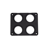 29mm Quadruple Flush Mount Plate