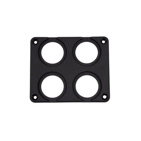 29mm Quadruple Flush Mount Plate