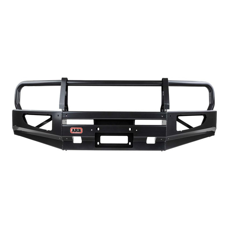 ARB Deluxe Winch Bull Bar for Toyota Land Cruiser Prado 120 — front elevation studio view