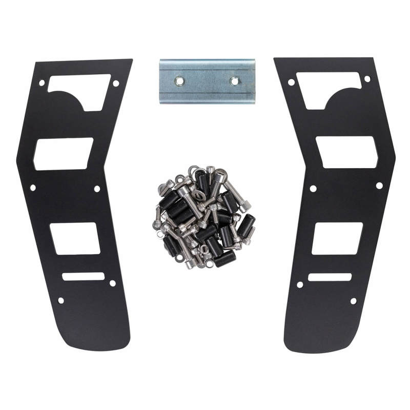 ARB Sahara Bar centre top frame textured black for RAM 2500/3500 HD — mounting detail, image 4