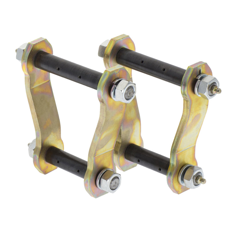 Zinc-plated shackle side plates — OME greasable shackle kit OMEGS14