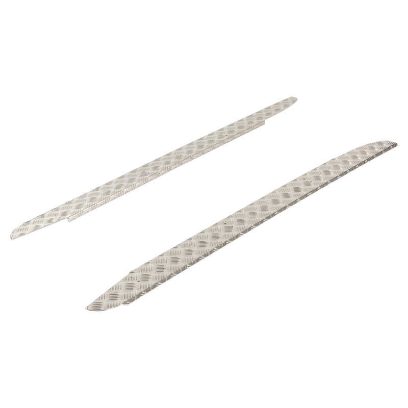 ARB Deluxe rear side rails for Land Cruiser 100 Series — close-up finish view