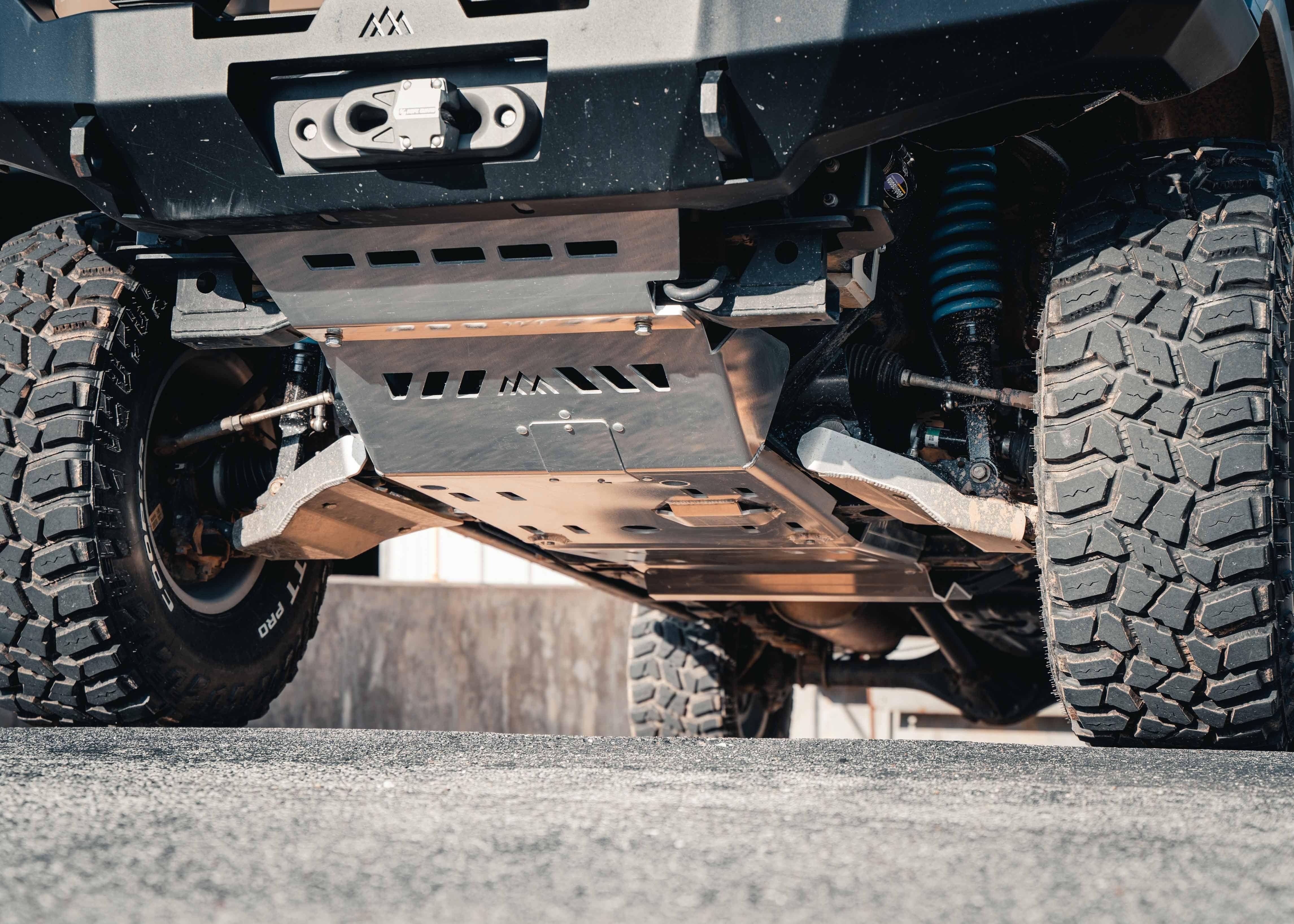 Toyota Tacoma (2005-2023) Full Aluminum Skid Plate System