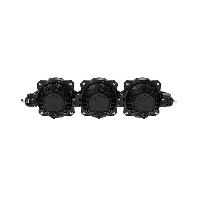 KC HiLiTES Gravity Titan LED Light Bar - 20in. (3-Light), in use