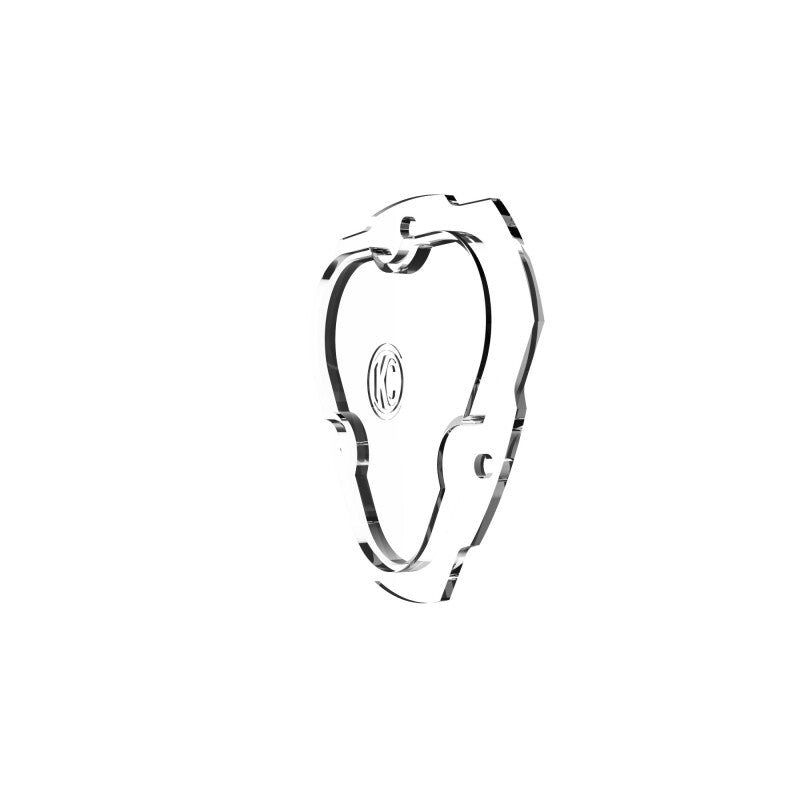 KC HiLiTES FLEX ERA 3 Replacement SAE Lens - Clear, side view