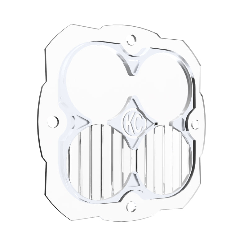 KC HiLiTES FLEX ERA 4 Replacement Lens - Combo Beam, Clear, in use