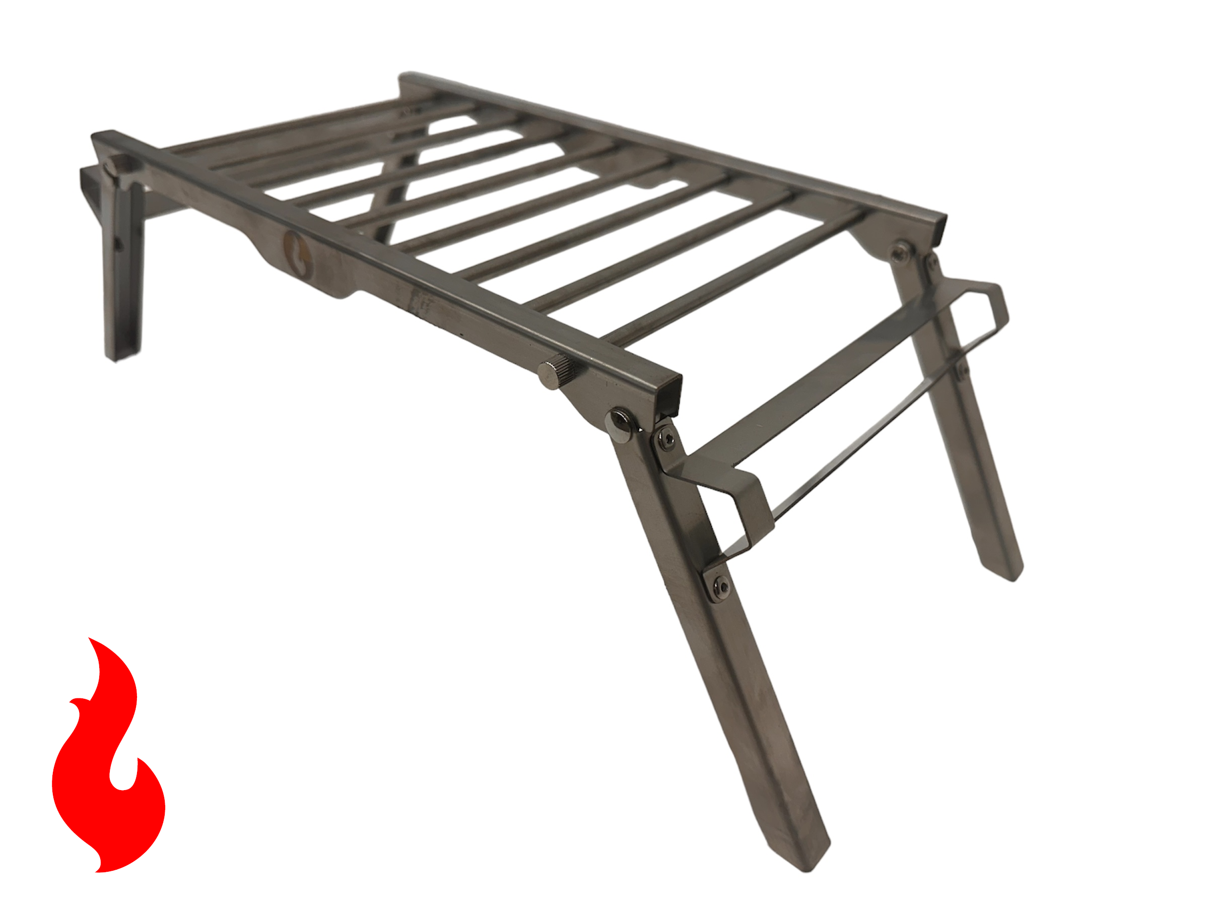 Over-Under Grill Thingy: Stand and Grill In One! LavaBox Portable Campfire- Overland Kitted