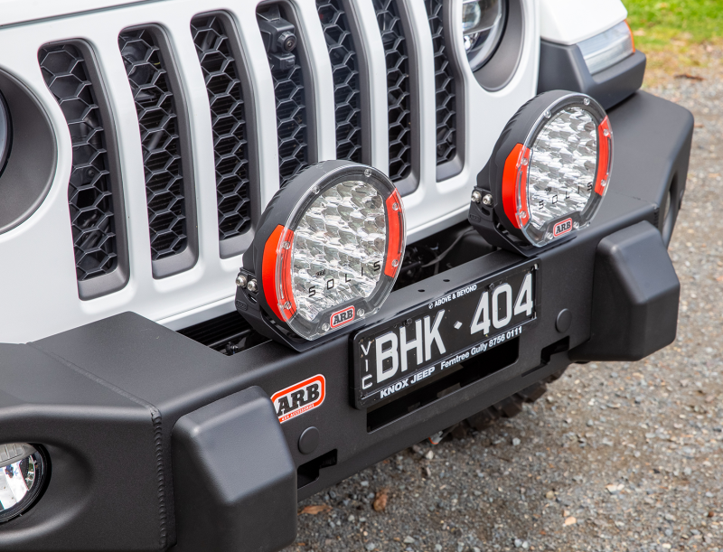 ARB front winch bumper for Jeep Wrangler JL and Gladiator JT — finish detail