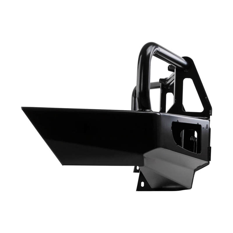 ARB Deluxe Winch Bull Bar for Nissan Patrol GU — front elevation studio view