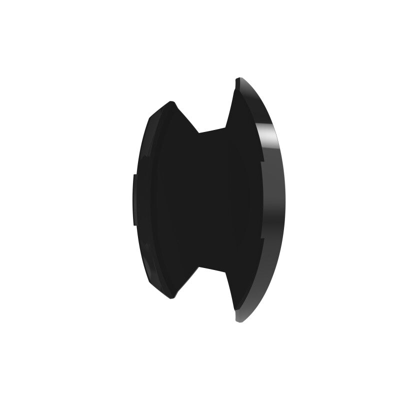 KC HiLiTES SlimLite 8in LED Light Cover - Black (Cover Only), side view