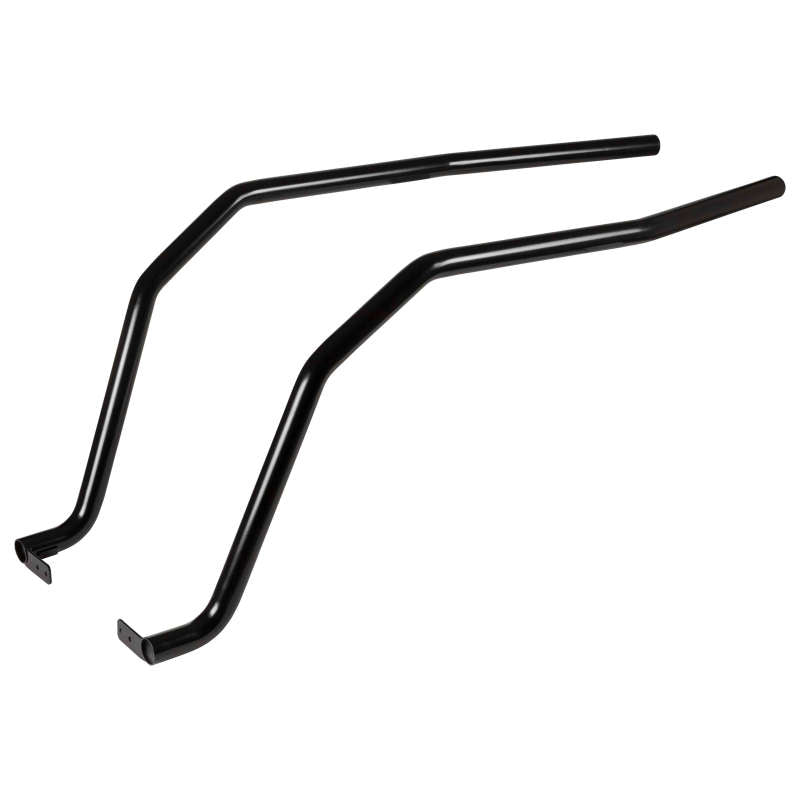 ARB Deluxe side rail and step with floor for Land Cruiser 80 Series — angled studio view