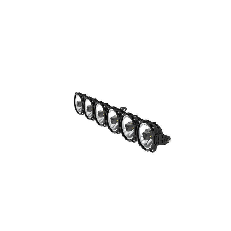 KC HiLiTES Gravity Titan 39in. 6-Light LED Light Bar for Ford Bronco Bumper, in use