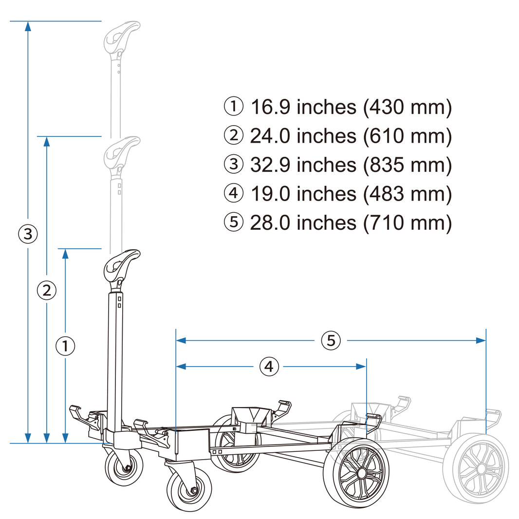 Outdoor Base Trolley for APL55 | ICECO Accessories ICECO- Overland Kitted