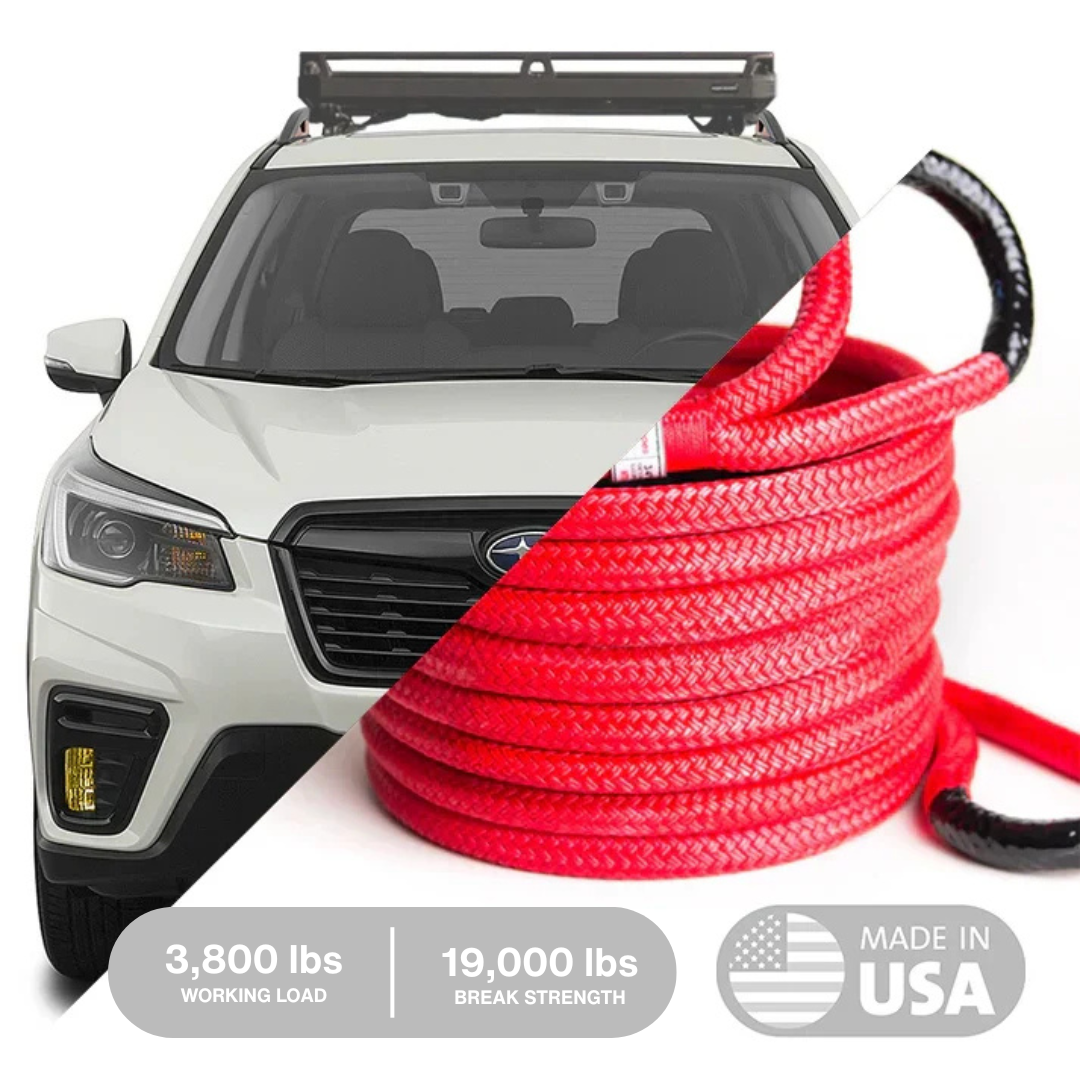 Hi-Vis Kinetic Recovery Rope