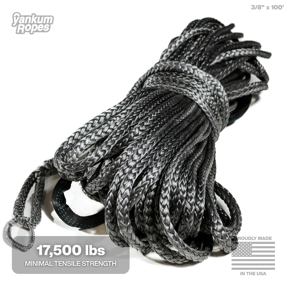 3/8" Diameter Winch Line